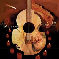 Steve Morse - Major Impacts (Red) vinyl cover