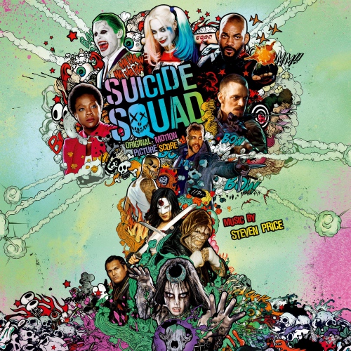 Steven Price - Suicide Squad Film Score vinyl cover