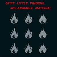 Stiff Little Fingers - Inflammable Material 2025 vinyl cover