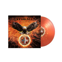 Storace - Crossfire (Red & Yellow Splatter) vinyl cover