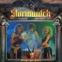 Stormwitch - Stronger Than Heaven (Blue/Yellow) vinyl cover