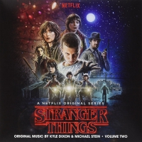 Stranger Things Season 1 Vol.2 (Clear W/ Black Blob & Clear W/ Red Blob Vinyl/ltd Ed) / O.s.t. - Stranger Things 2 vinyl cover