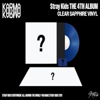 Stray Kids - KARMA (Clear Sapphire) vinyl cover