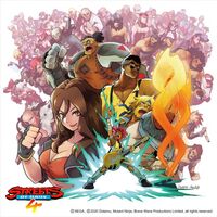 Streets Of Rage 4 - The Definitive Soundtrack vinyl cover