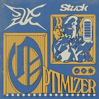 Stuck - Optimizer (Royal Blue) vinyl cover