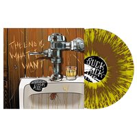 Suck Brick Kid - The End Is What I Want vinyl cover