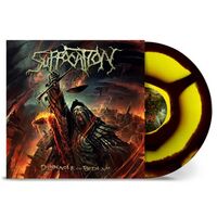 Suffocation - Pinnacle Of Bedlam (Yellow/Black Corona) vinyl cover