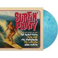 Surfin Party - Surfin Party ( Crystal Clear & Blue) vinyl cover