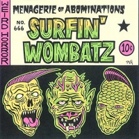Surfin Wombatz - Menagerie Of Abominations vinyl cover