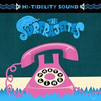 Surfrajettes - Party Line / Toxic vinyl cover