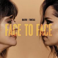 Suzi Quatro/Kt Tunstall - Face To Face vinyl cover