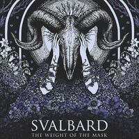Svalbard - The Weight Of The Mask (Crystal Clear & Black Marble) vinyl cover