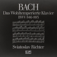 Sviatoslav Richter - Bach: Das Wohltemperierte Klavier vinyl cover