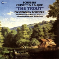 Schubert / Richter / Borodin Quartett - Trout Quintet vinyl cover