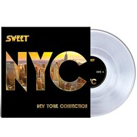 Sweet - New York Connection (Crystal Clear) vinyl cover