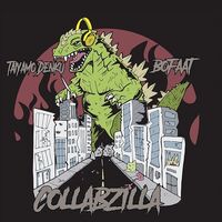 Taiyamo Denku X Bofaat - Collabzilla vinyl cover