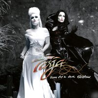 Tarja - Score For A Dark Christmas (Opaque White & Black Marble) vinyl cover