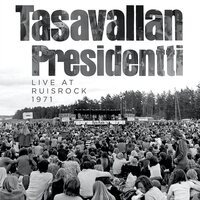 Tasavallan Presidentti - Live At Ruisrock 1971 vinyl cover