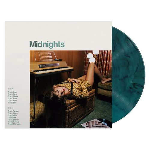Taylor Swift - Midnights (Jade Green Edition) vinyl cover
