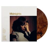 Taylor Swift - Midnights Mahogany Edition vinyl cover