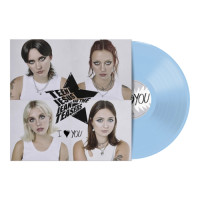 Teen Jesus and the Jean Teasers - I Love You (Transparent Blue) vinyl cover