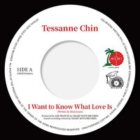 Tessanne Chin & Jordaine Bailey - I Want to Know What Love Is / I Am vinyl cover