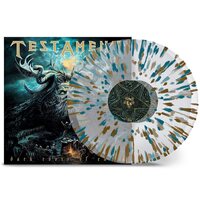 Testament - Dark Roots of Earth (Clear Gold Green Splatter) vinyl cover