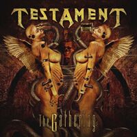 Testament - The Gathering (Orange vinyl) vinyl cover