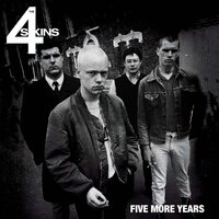 The 4-Skins - Five More Years vinyl cover