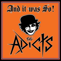 The Adicts - And It Was So! Clear vinyl cover