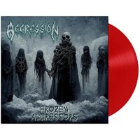 The Aggression - Frozen Aggressors (Red) vinyl cover