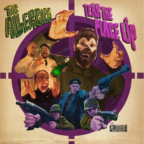 The Allergies - Tear The Place Up vinyl cover