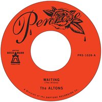 The Altons - "Waiting" b/w "Teach Me To Forget You" vinyl cover