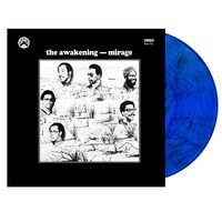 The Awakening - Mirage Remastered (Blue With Black Swirl) vinyl cover