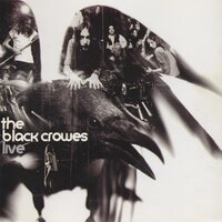 The Black Crowes - Live (Gold Metallic) vinyl cover