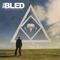 The Bled - Silent Treatment (Black With Solid Blue Splatter) vinyl cover