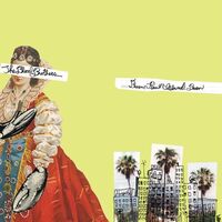 The Blood Brothers - Burn, Piano Island, Burn (Yellow With Pink & Black Splatter) vinyl cover