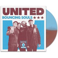 The Bouncing Souls - United (Maroon & Blue) vinyl cover