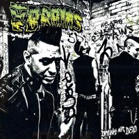 The Brains - Drunk Not Dead vinyl cover