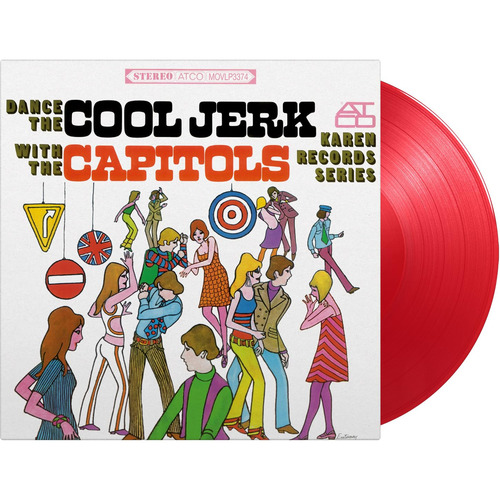 The Capitols - Dance The Cool Jerk (Red) vinyl cover