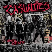 The Casualties - Until Death: Studio Sessions (Red/Black Splatter)