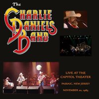 The Charlie Daniels Band - Live at the Capitol Theater; November 22, 1985 (Marbled Black And Red) vinyl cover