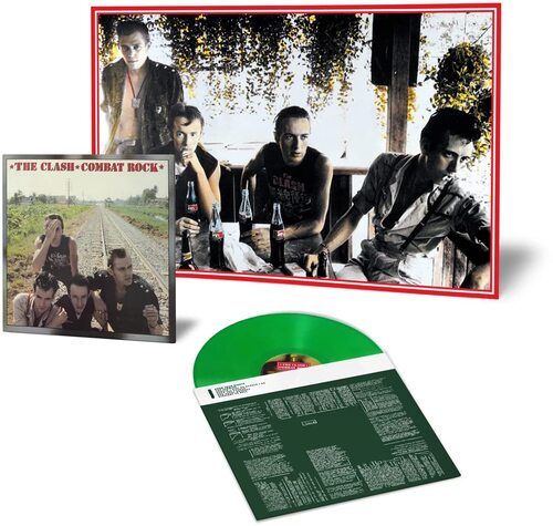 The Clash - Combat Rock vinyl cover