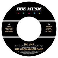 The Cromagnon Band - Bad Night / Quadrant vinyl cover