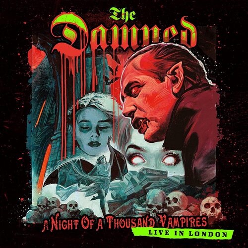 The Damned - A Night Of A Thousand Vampires vinyl cover