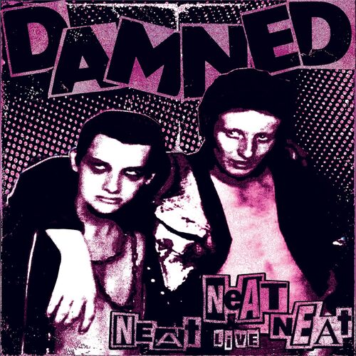 The Damned - Neat Neat Neat (Purple/White) vinyl cover