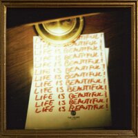 The Dears - Life Is Beautiful! Life Is Beautiful! Life Is Beautiful! (Gold) vinyl cover