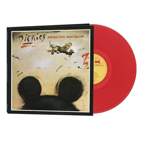 The Dickies - Stukas Over Disneyland (Red) vinyl cover