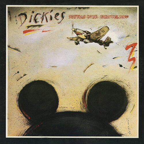 The Dickies - Stukas Over Disneyland (Yellow) vinyl cover