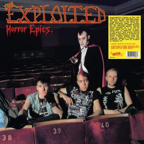 The Exploited - Horror Epics vinyl cover